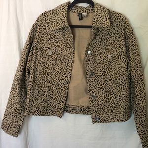 Cheetah Print Jacket